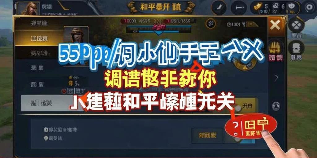 和平精英《哔哩哔哩》外挂